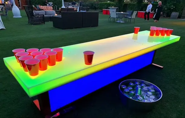 awesome beer pong tables